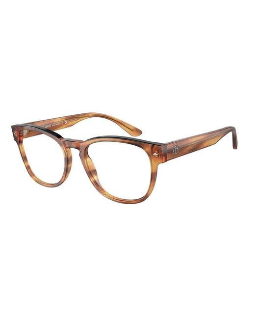 Giorgio Armani Black Ar7223 5921 Optical Frames Plastic Cat Eye for men
