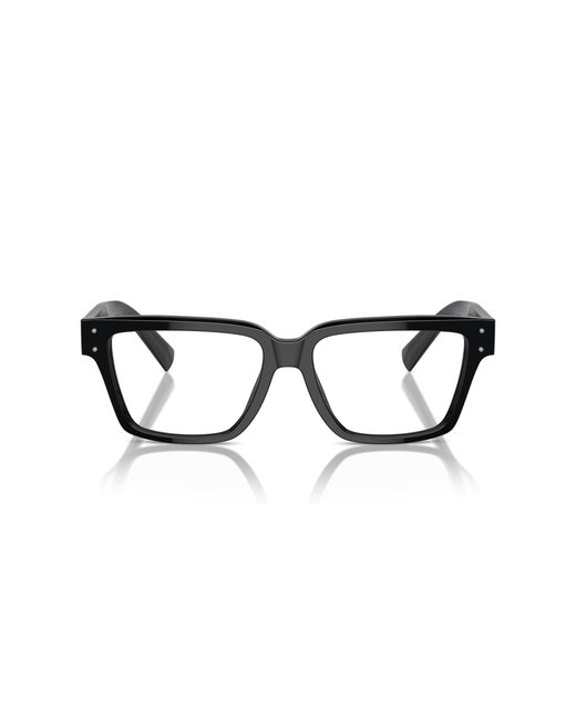 Dolce & Gabbana Black Dg3383 501 Optical Frames Acetate Squared Normal for men