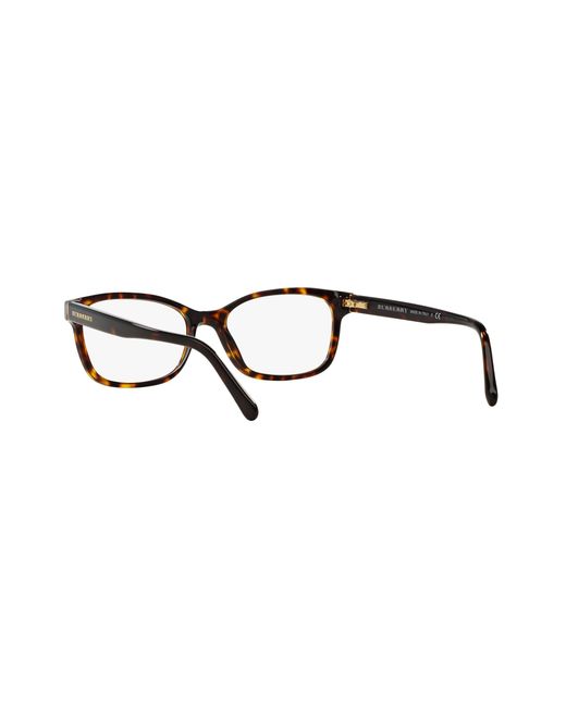 Burberry Black Be2201 3002 Optical Frames Acetate Squared Normal