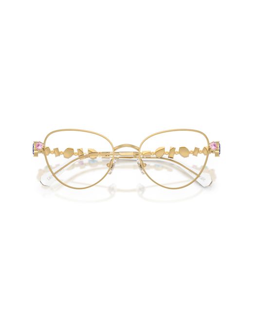 Swarovski Black Sk1024 404M Optical Frames Metal Cat Eye Normal