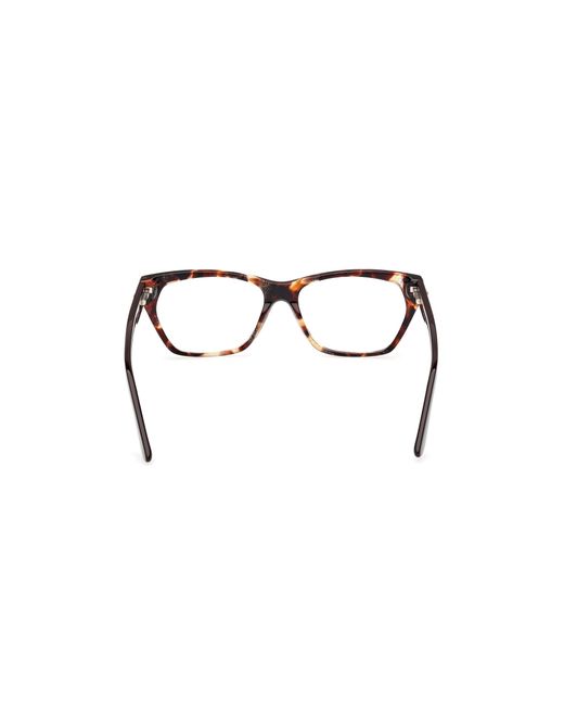 Guess Black Gu50234 052 Optical Frames Acetate Geometric Normal