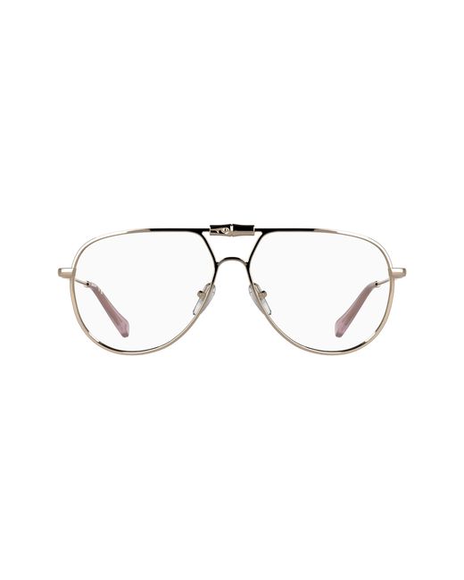 Longchamp Black Lo2187 770 Optical Frames Metal Pilot Normal