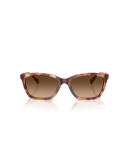 Emporio Armani Black Ea4238 619674 Sunglasses Acetate Cat Eye Normal Shaded