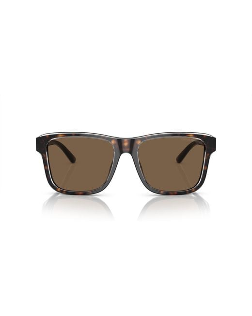 Emporio Armani Black Ea4208 605273 Sunglasses Acetate Pillow Normal for men