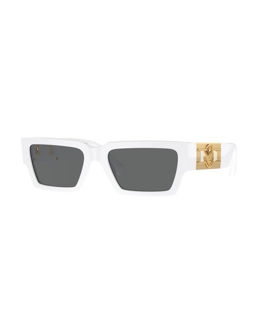 Versace Black Ve4459 314/87 Sunglasses Acetate Squared Normal