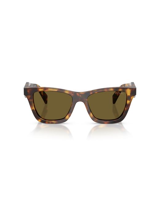 Prada Black Pr C07S 14L09Z Sunglasses Acetate Butterfly Normal