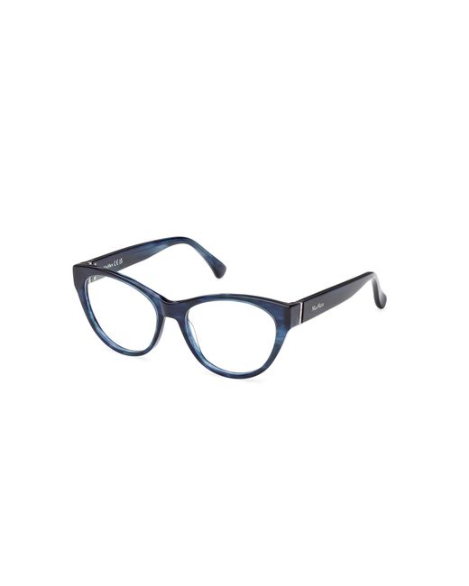 Max Mara Black Mm5230 064 Optical Frames Acetate Round Normal