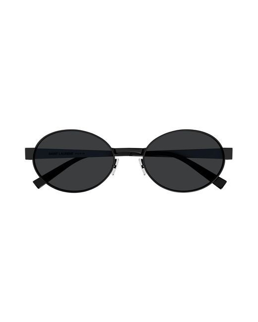 Saint Laurent Black Sl 692 001 Sunglasses Metal Round