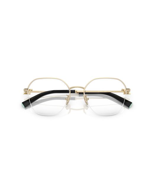 Tiffany & Co Black Tf1167D 6021 Optical Frames Steel Round Normal