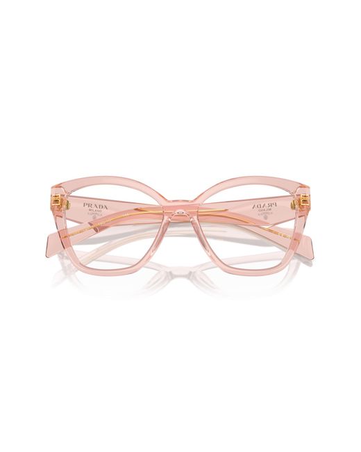 Prada Black Pr 20Zv 19Q1O1 Optical Frames Acetate Geometric Normal