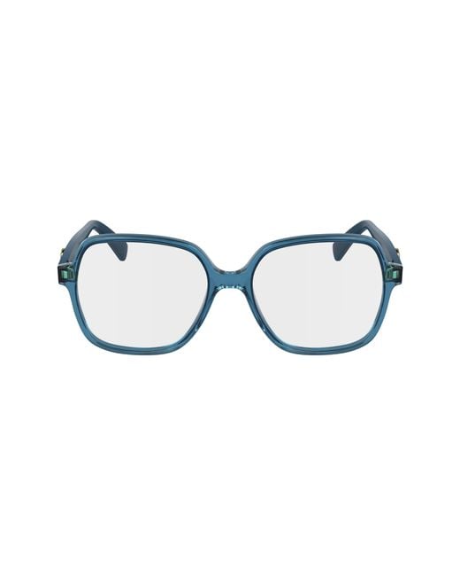 Longchamp Black Lo2757 400 Optical Frames Acetate Squared Normal