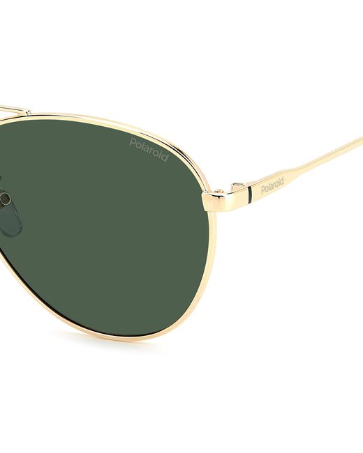 Polaroid Green Pld 4142/G/S/X Pef/Uc Sunglasses Metal Pilot Polarized