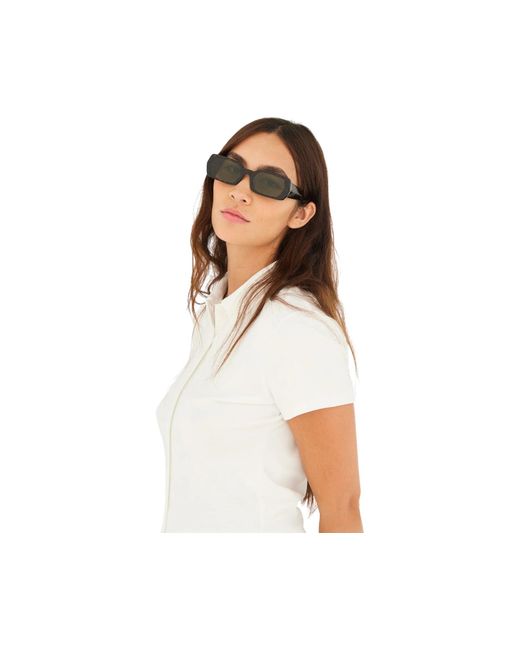 Retrosuperfuture Green St6 L'Altro Sunglasses Acetate Squared Normal
