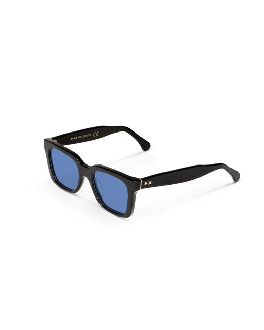 Xlab Black Panarea Sunglasses Acetate Light Squared Polarized