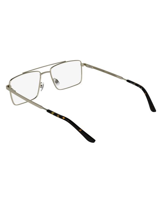 Calvin Klein Black Ck26101 070 Optical Frames Metal Squared Normal for men