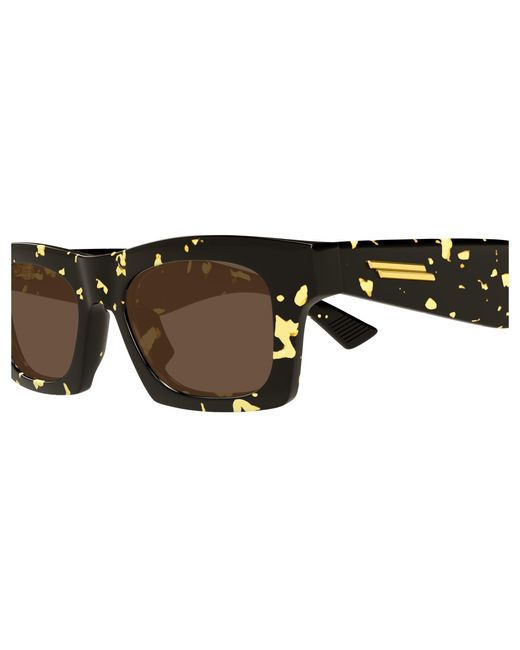 Bottega Veneta Black Bv1457S 002 Sunglasses Acetate Squared