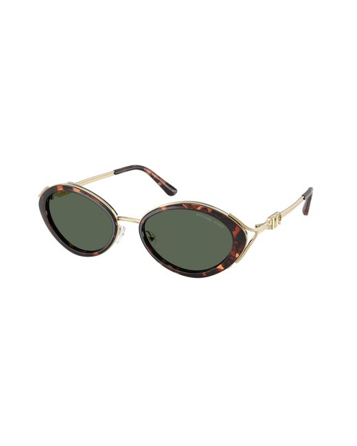 Michael Kors Black Mk1179 Key West 403171 Sunglasses Metal Round Normal