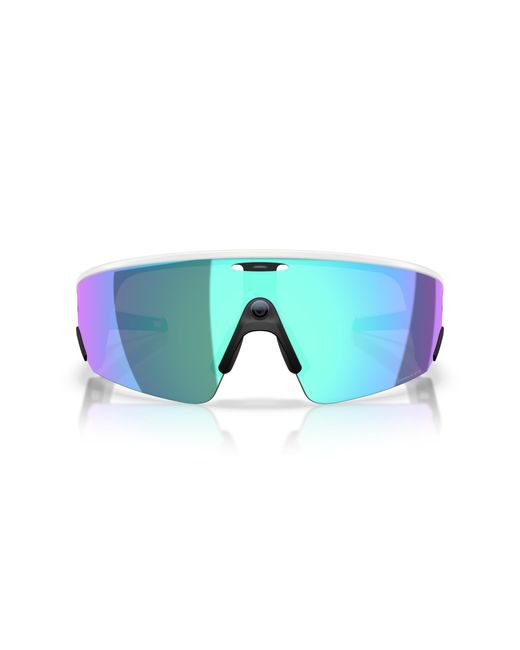 Oakley Blue Meta Ow8001 Vanguard 800106 Smart Glasses O_Matter Geometric Mirrored Prizm