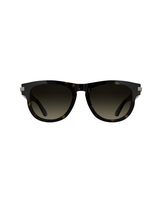 Calvin Klein Black Ck25532S 235 Sunglasses Acetate Pilot Normal Nuanced for men