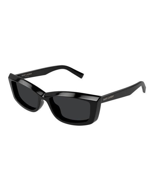 Saint Laurent Black Sl 658 001 Sunglasses Acetate Cat Eye