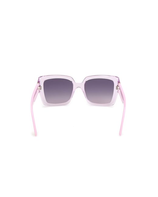 Guess Purple Gu00200 78Z Sunglasses Injected Squared Normal