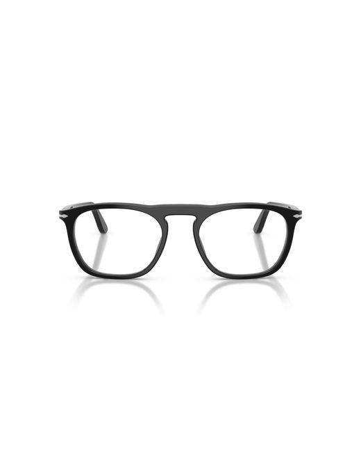 Persol Black Po3391V 95 Optical Frames Acetate Transparent Squared Normal