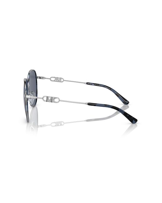 Michael Kors Black Mk1128J Empire 10158S Sunglasses Metal Pilot Normal