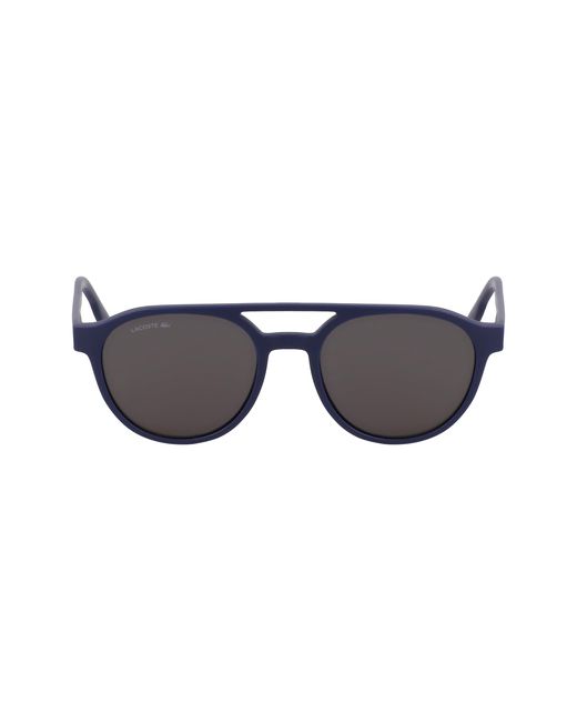 Lacoste Black L6008S 424 Sunglasses Bio-Inject Round Normal Normal for men