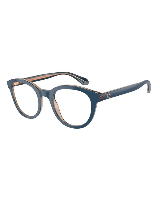 Giorgio Armani Black Ar7256 6085 Optical Frames Acetate Transparent Pantos Normal for men
