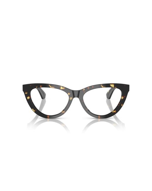 Burberry Black Be2418U 4106 Optical Frames Acetate Cat Eye Normal