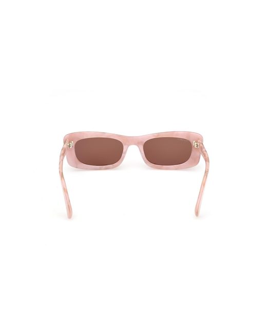 MAX&Co. Red Mo0154 74E Sunglasses Acetate Butterfly Normal