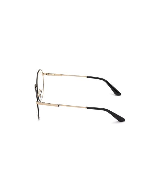 Guess Black Gu2849 032 Optical Frames Metal Geometric Normal