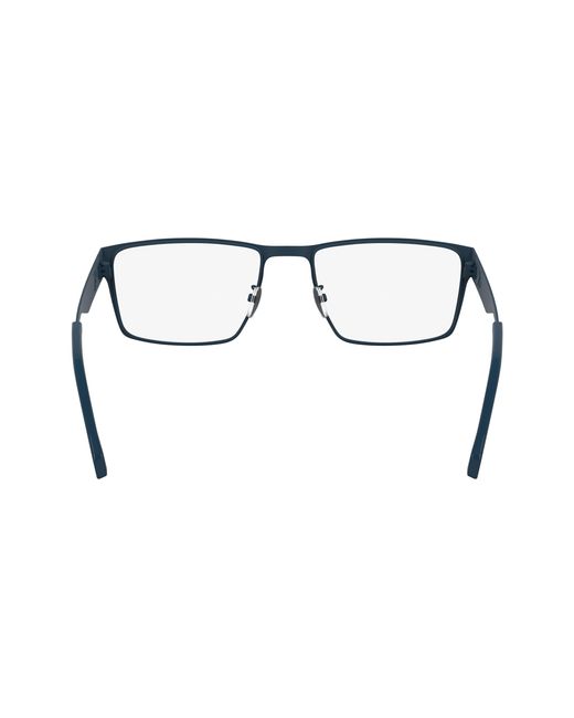 Calvin Klein Black Ckj24208 001 Optical Frames Metal Squared Normal for men