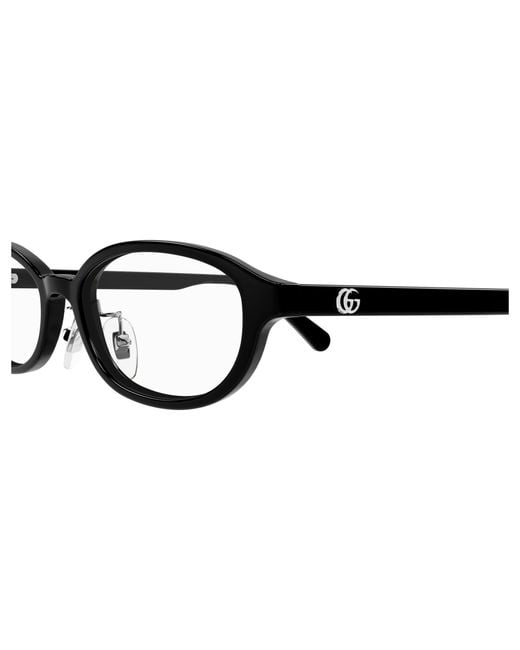 Gucci Black Gg0930Oj 005 Optical Frames Acetate Round