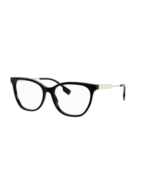 Burberry Black Be2333 3001 Optical Frames Plastic Cat Eye