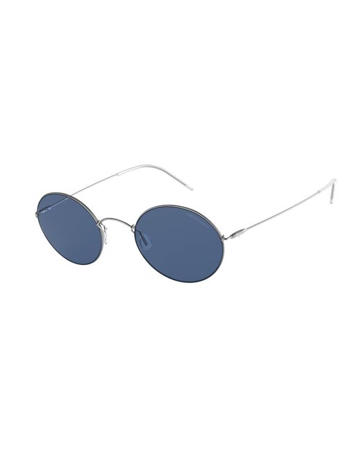 Giorgio Armani Black Ar6115T 300380 Sunglasses Titanium Round for men
