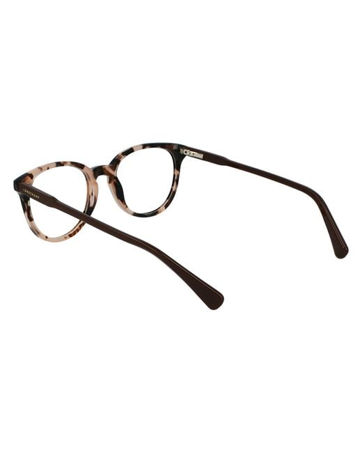 Longchamp Black Lo2608 690 Optical Frames Acetate Squared Normal Photochromatic