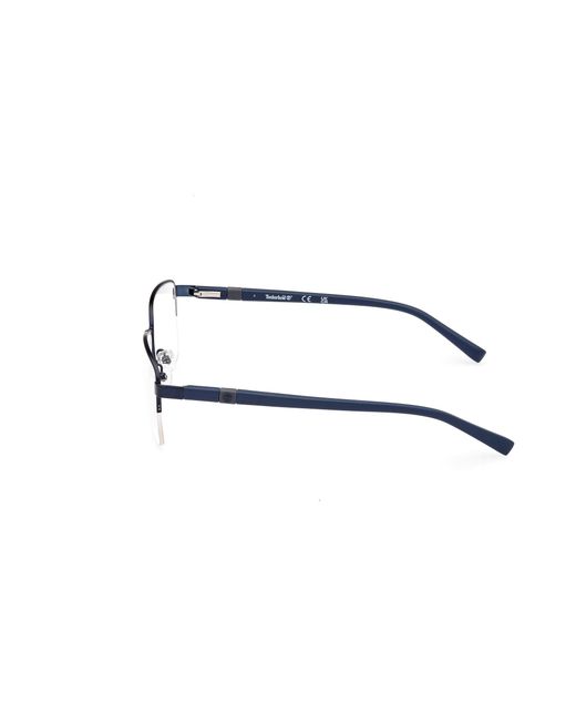 Timberland Black Tb1818 091 Optical Frames Metal Squared Normal for men
