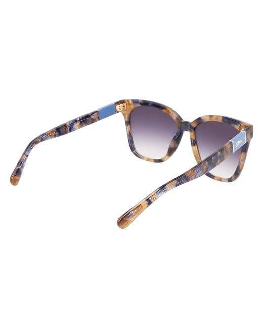 Longchamp Black Lo696S 430 Sunglasses Acetate Squared Normal Photochromatic