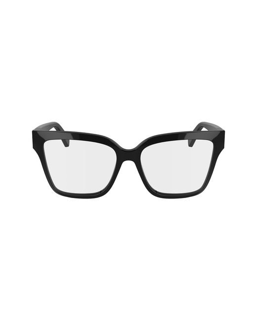 Longchamp Black Lo2754 001 Optical Frames Acetate Squared Normal