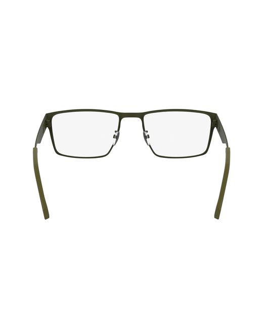 Calvin Klein Black Ckj24208 309 Optical Frames Metal Squared Normal for men