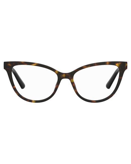 Moschino Black Mol659 086 Optical Frames Acetate Cat Eye Normal