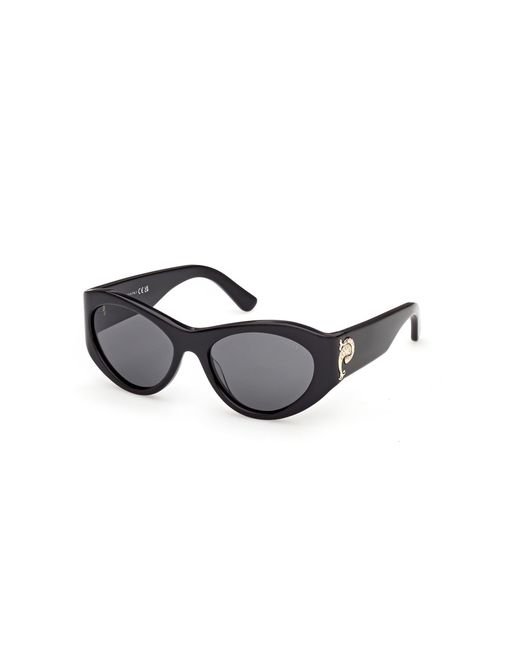 Emilio Pucci Black Ep0249 01A Sunglasses Acetate Smoke Cat Eye Normal
