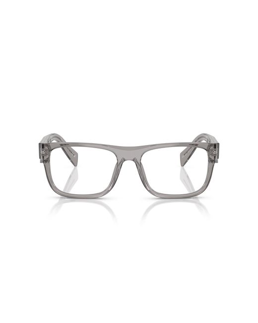 Prada Black Pr 22Zv 16Z1O1 Optical Frames Acetate Pillow Normal for men