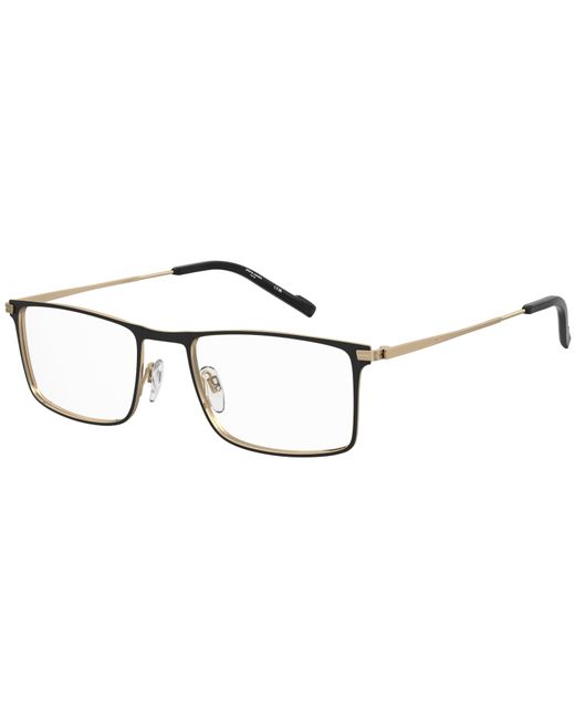 Pierre Cardin Black P.C. 6915 Rhl Optical Frames Metal Squared Normal for men