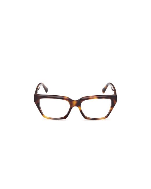 MAX&Co. Black Mo5203 052 Optical Frames Acetate Squared Normal
