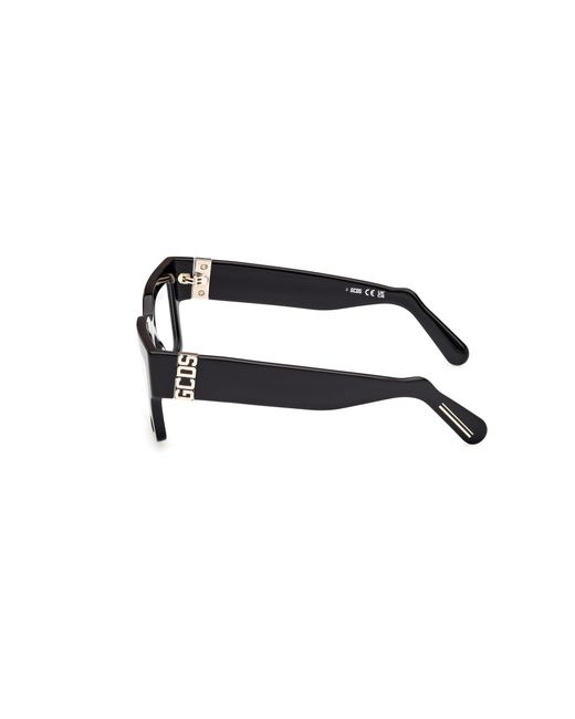 Gcds Black Gd5023 001 Optical Frames Acetate Squared Normal
