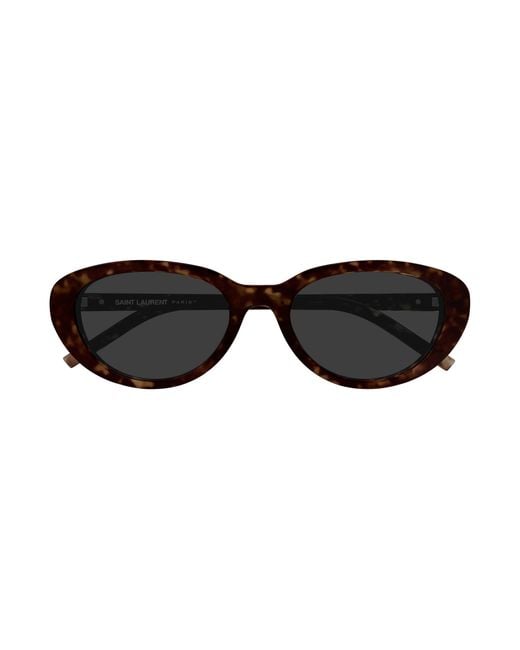 Saint Laurent Black Sl M154 002 Sunglasses Acetate Round