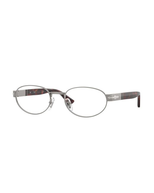 Persol Black Po1026V 513 Optical Frames Metal Round Normal