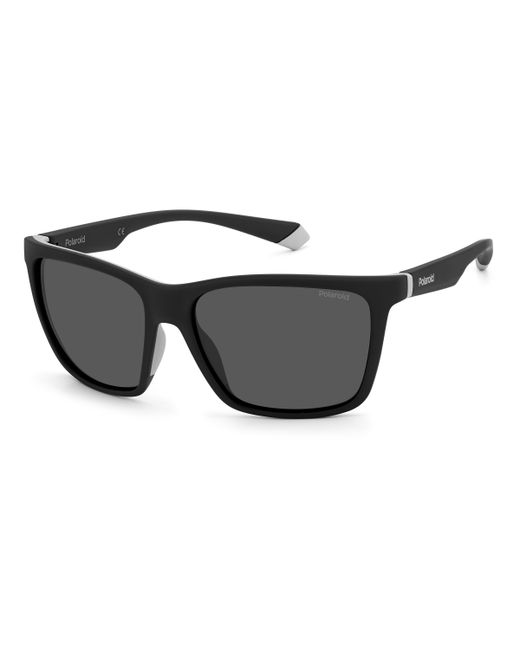 Polaroid Black Pld 2126/S 08A/M9 Sunglasses Plastic Squared for men
